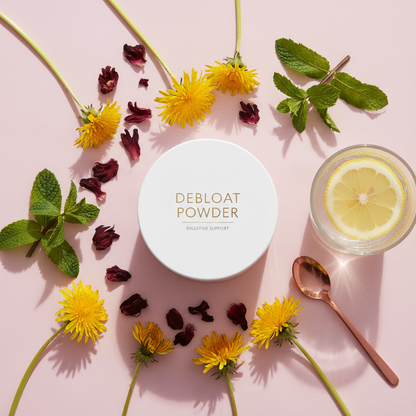 Debloat – Flat Lay
